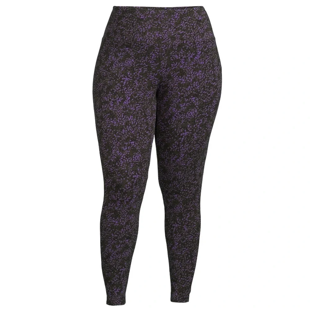 Terra & Sky Women's Plus Size High Waist Leggings NWT - Picture 2 of 4